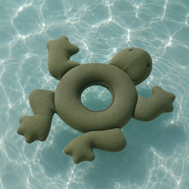 Rukka Frog: juguete flotante para perro con sonido