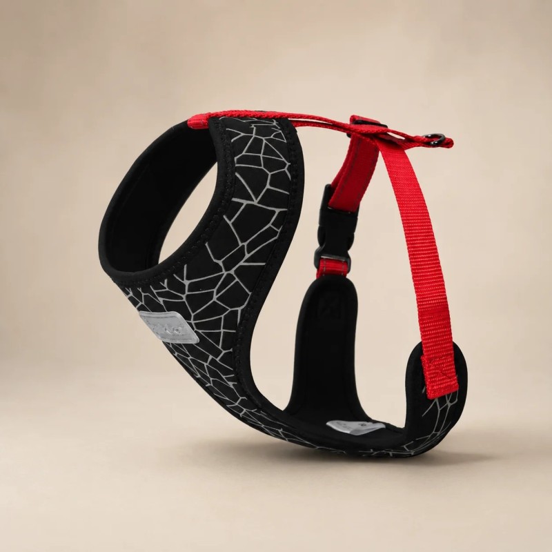 Arnés Rukka Cube Mini rojo para perro pequeño | Smartdog
