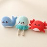 HugSmart Criaturas del Océano | 3 peluches para perros