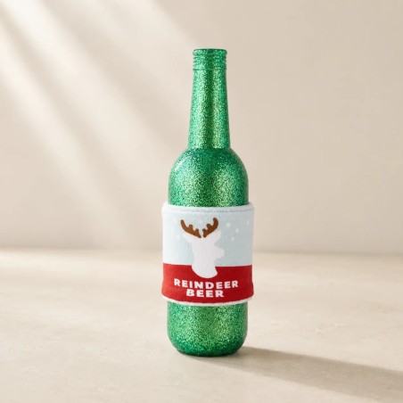 Juguete de perro con forma de Cerveza de Reno