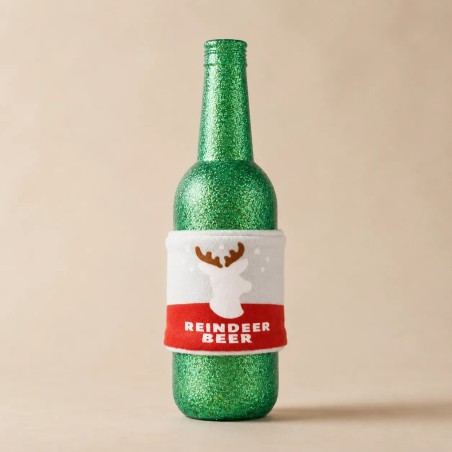 Juguete de perro con forma de Cerveza de Reno