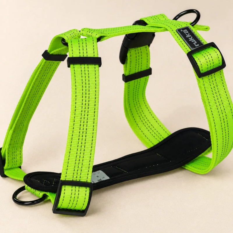 Arnés Rukka Form Neon para perro reflectante | Smartdog