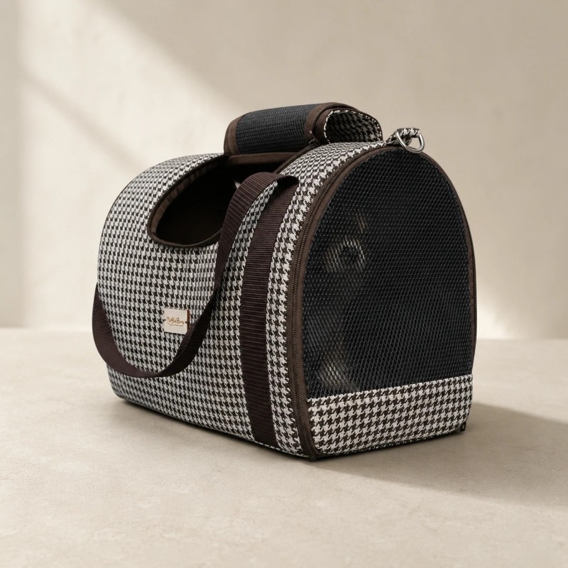 Transportí Gianna de Muffin & Berry elegant per a gossos petits