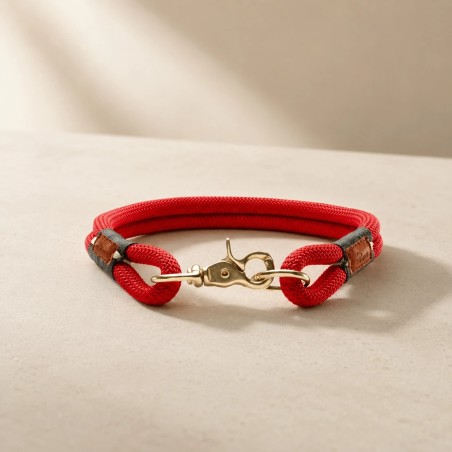 Collar Hunter OSS rojo de cuerda para perro | Smartdog
