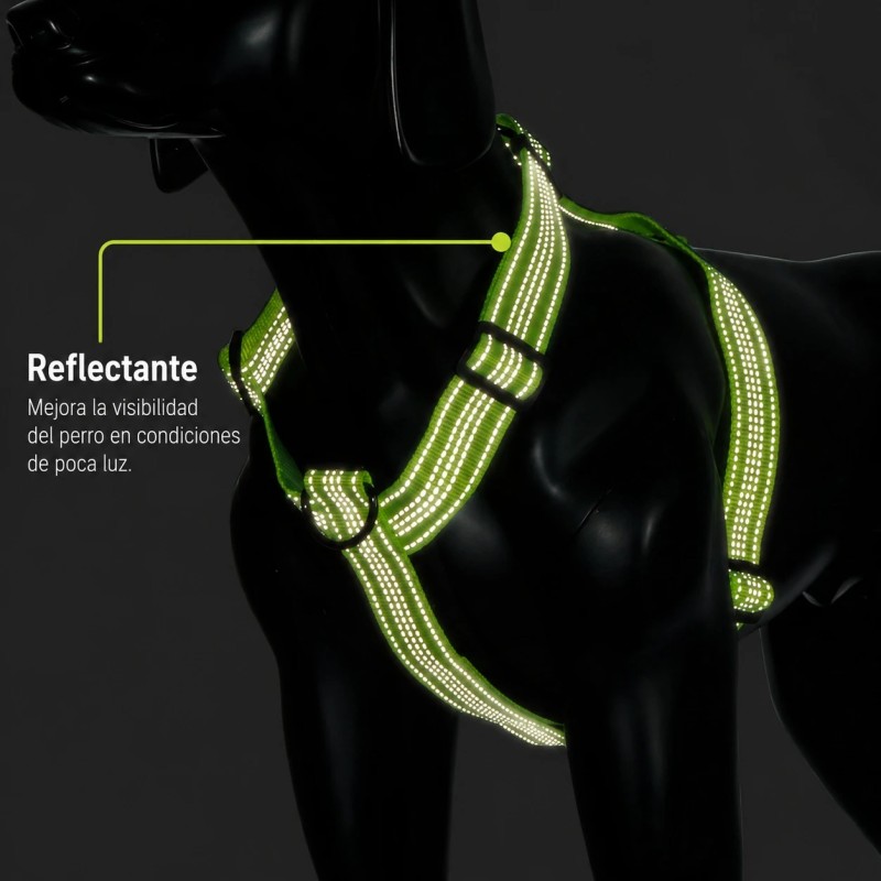 Arnés Rukka Form Neon para perro reflectante | Smartdog