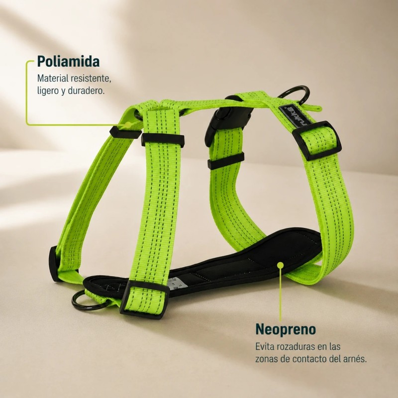 Arnés Rukka Form Neon para perro reflectante | Smartdog