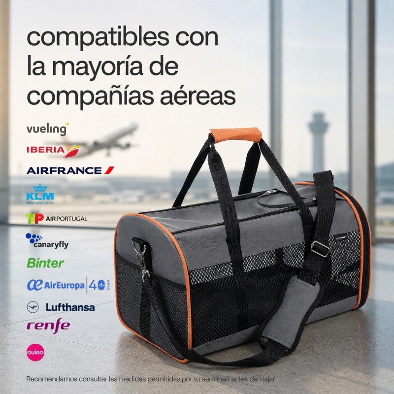 Transportín de Perro Cabina Icepeak Carry-On Bag