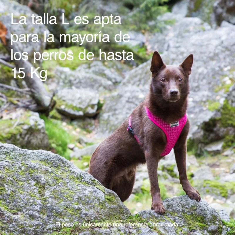 Arnés Rukka Comfort Air fucsia transpirable | Smartdog