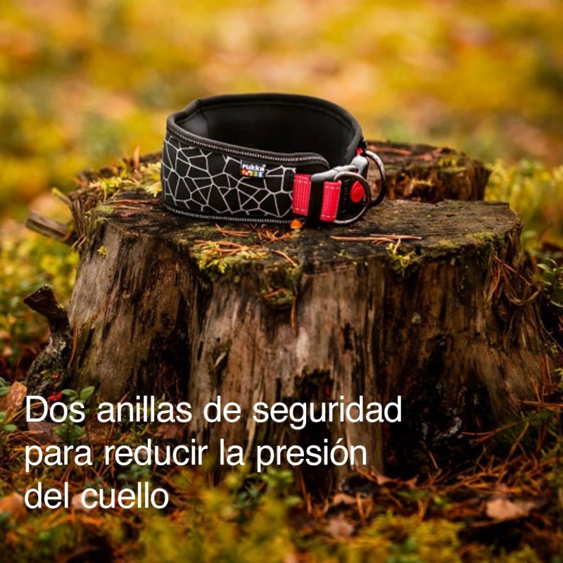 Collar Rukka Cube acolchado y reflectante | Smartdog  Copiar
