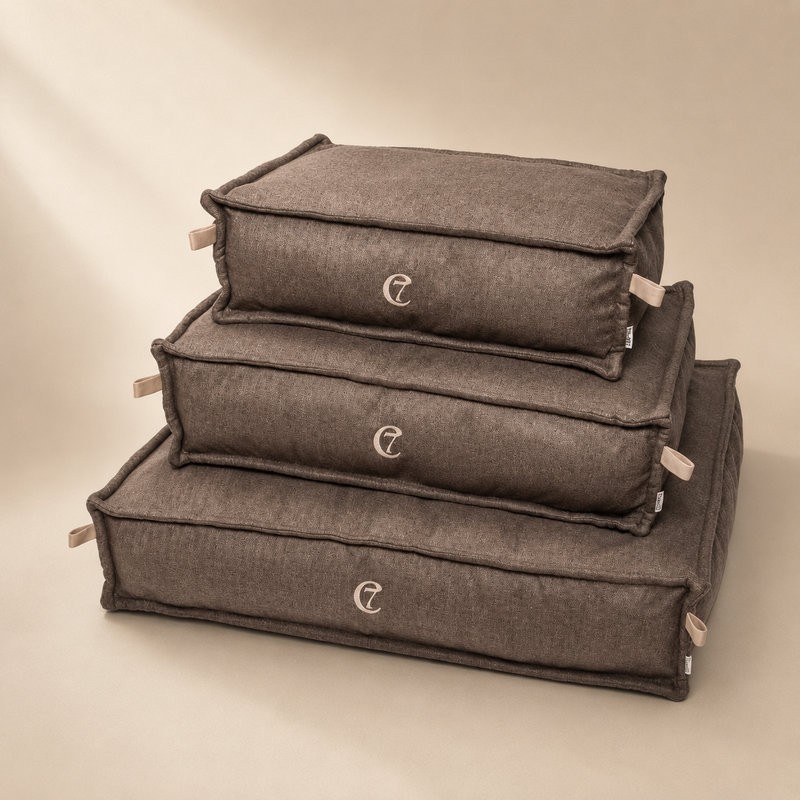 Llit Cloud7 Cosy Fishbone Natural per a gos | Smartdog