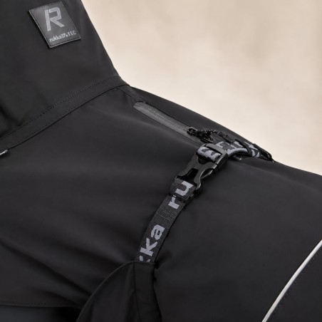 Chubasquero Rukka Pets Hayton X negro impermeable