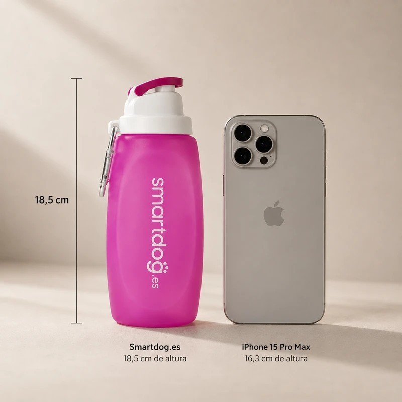 Botella limpiadora de orines Smartdog de silicona 320 ml