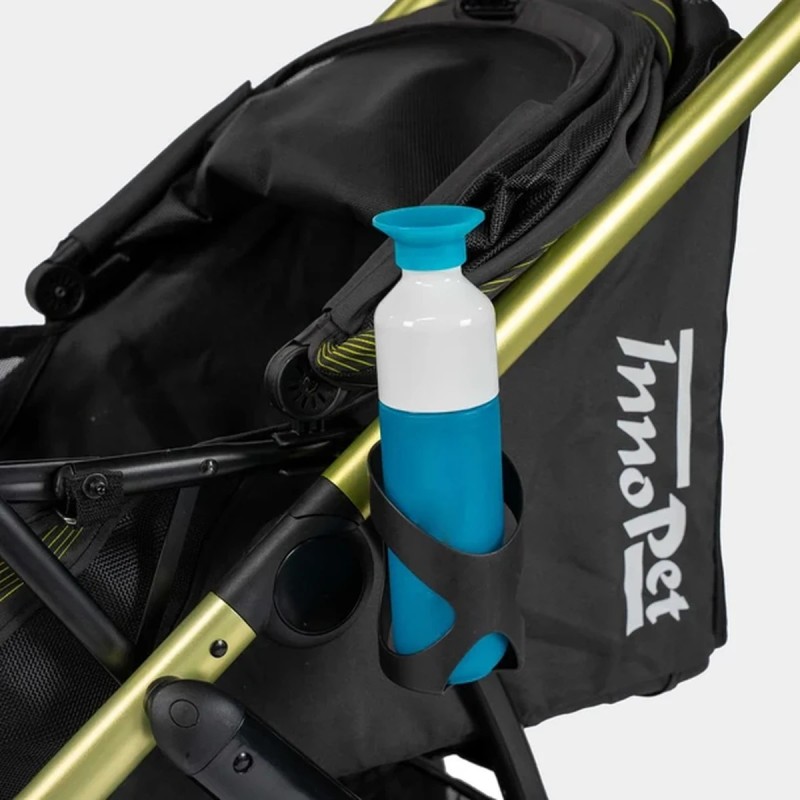 Carrito para perros Premium Comfort negro hasta 25 kg