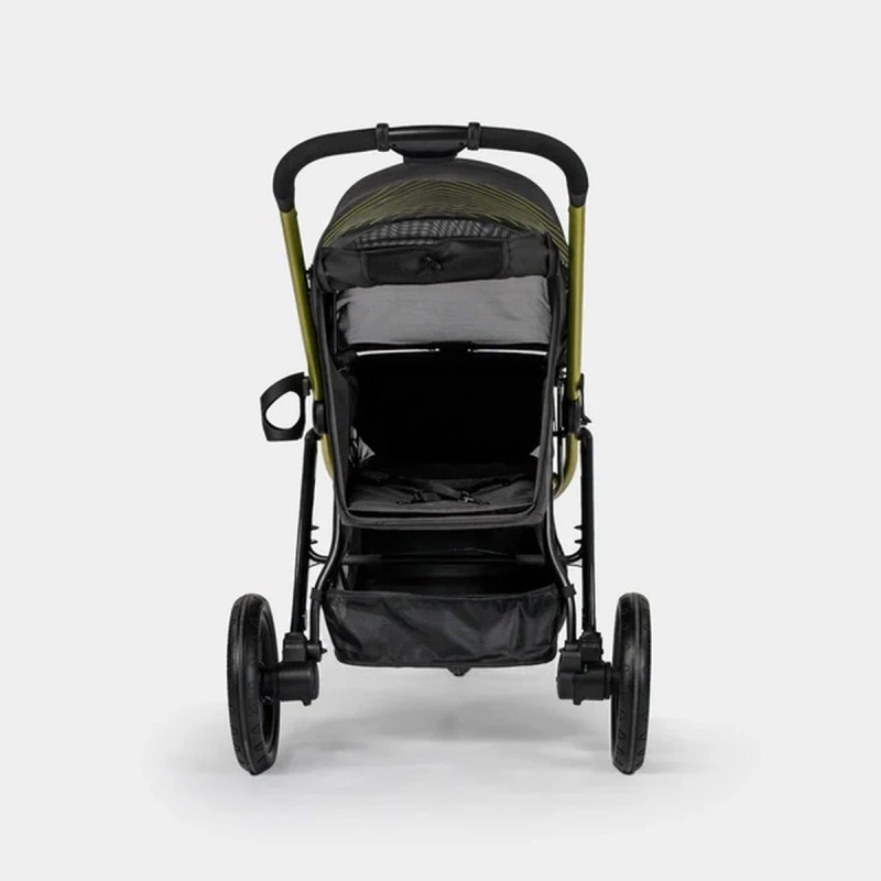 Carrito para perros Premium Comfort negro hasta 25 kg
