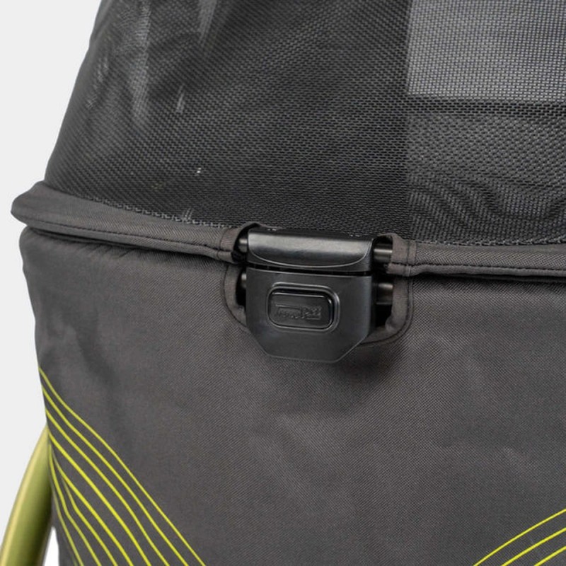 Carrito para perros Premium Comfort negro hasta 25 kg