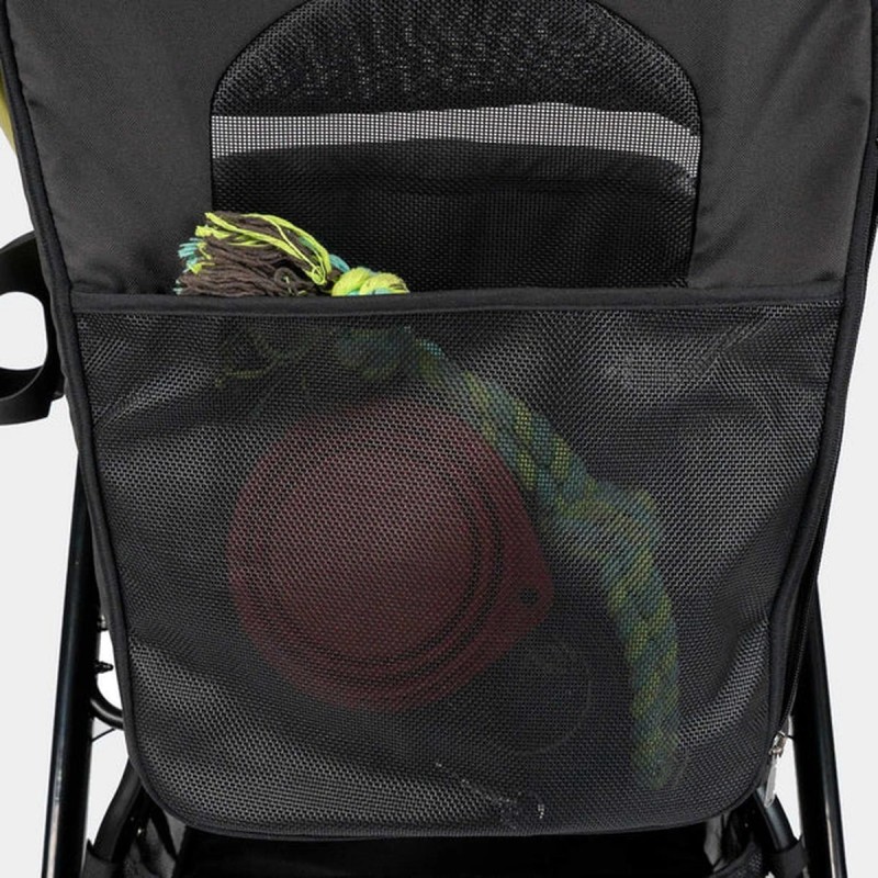 Carrito para perros Premium Comfort negro hasta 25 kg