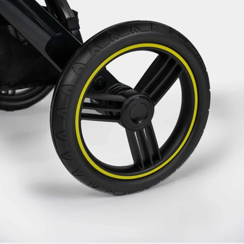 Carrito para perros Premium Comfort negro hasta 25 kg