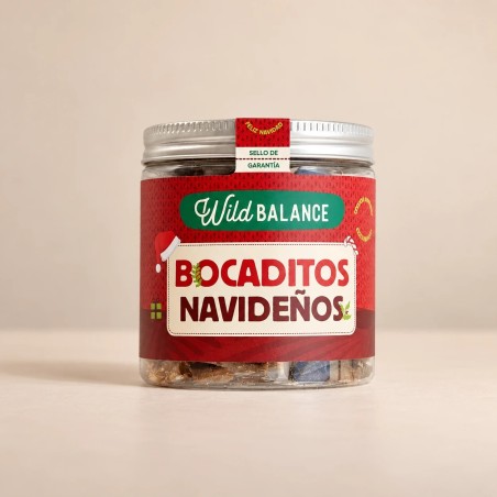 Bocadets de Nadal Wild Balance per a gossos 75 g