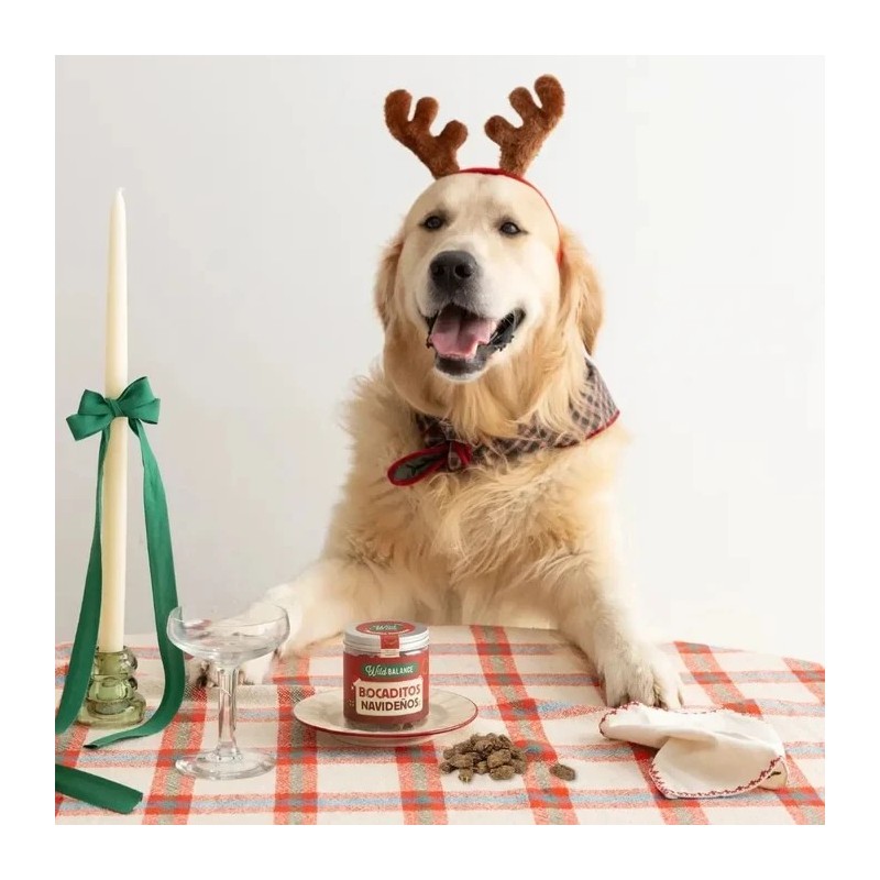 Bocaditos Navidad Wild Balance para perros 75 g