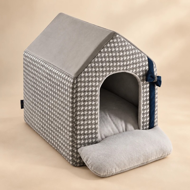 Oh!Charlie Glamour | Casita cama para perro mullida