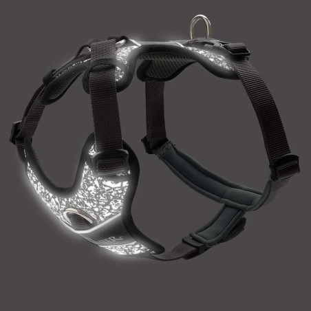 HUNTER DIVO Arnés para Perro Reflectante y Ajustable
