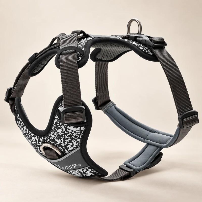 HUNTER DIVO Arnés para Perro Reflectante y Ajustable