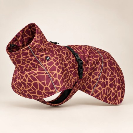 Rukka Hayton Warm: chubasquero para perro Carmine