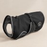 HUNTER Uppsala: abrigo 2 en 1 para perro negro