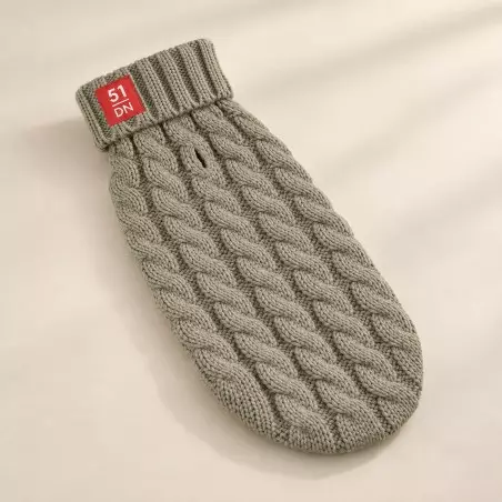 51 Degrees North Cosy Cable Sweater para perro