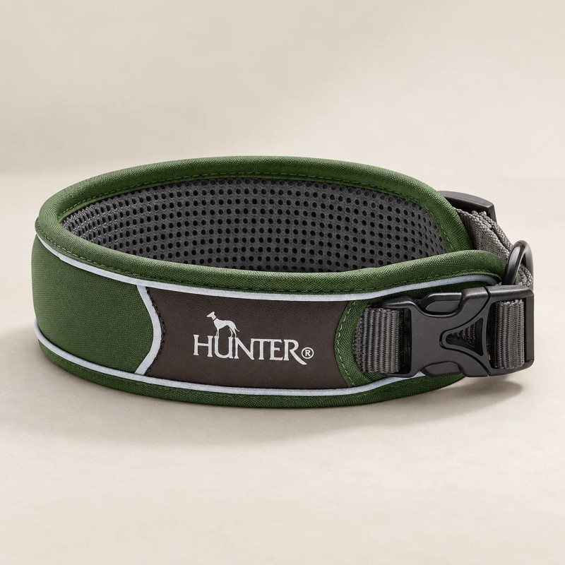 Hunter Divo collar reflectant verd per a gos | Smartdog
