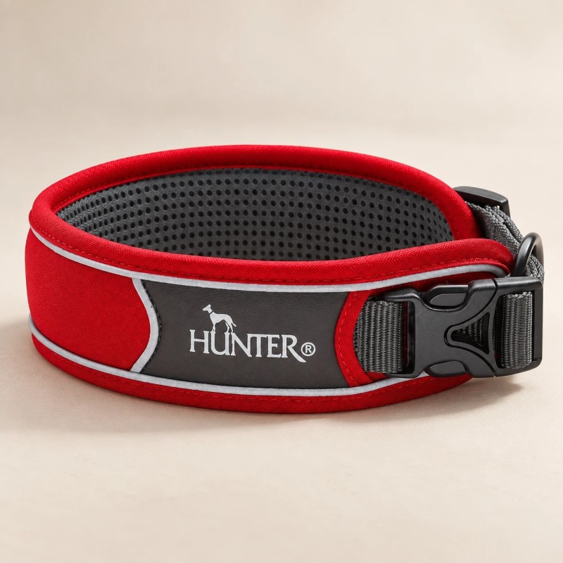 Hunter Divo collar para perro reflectante rojo | Smartdog