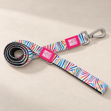 Correa Max & Molly Magic Zebra 120 cm para perros