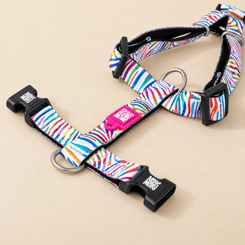 Arnès Max & Molly Magic Zebra H ajustable per a gos