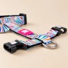 Arnés Max & Molly Magic Zebra H ajustable para perro