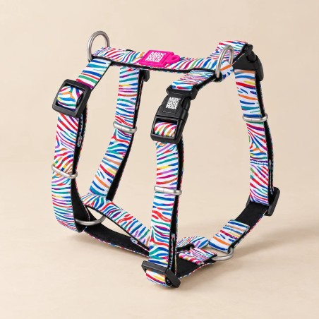 Arnès Max & Molly Magic Zebra H ajustable per a gos