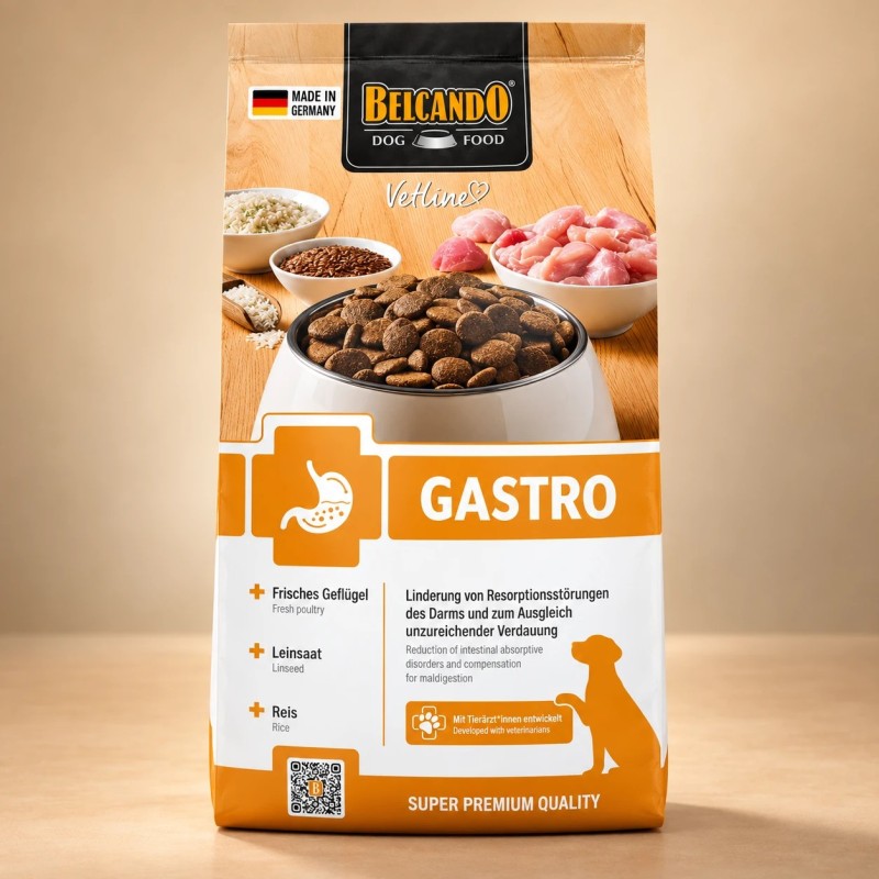BELCANDO Vetline Gastro | Pienso gastrointestinal perro