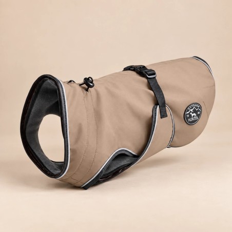 HUNTER Uppsala 2 en 1 | Abric per a gos taupe