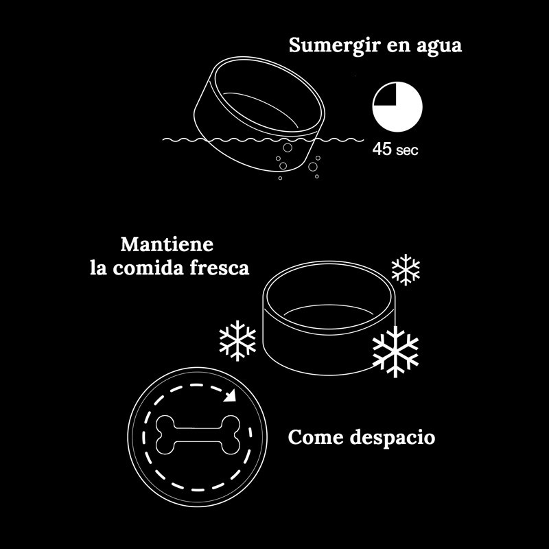 PAIKKA Slow Feed Bowl | Comedero antivoracidad para perro