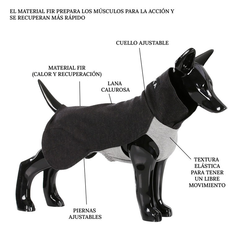 PAIKKA Recovery Winter Shirt | Jersey FIR para perro