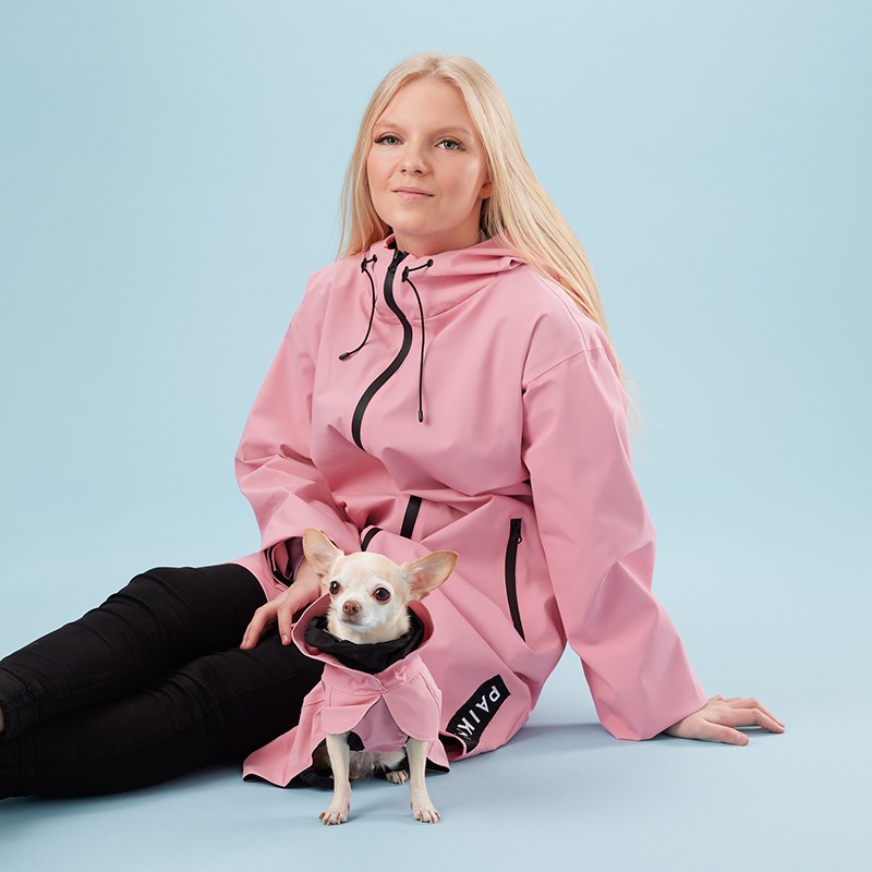 Chubasquero para mujer Visibility Rosa