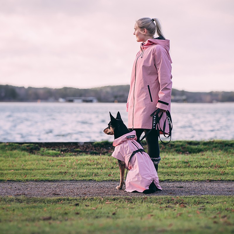 Chubasquero para mujer Visibility Rosa