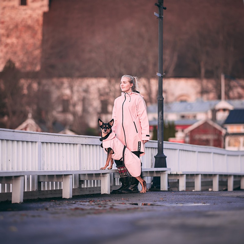 Chubasquero para mujer Visibility Rosa
