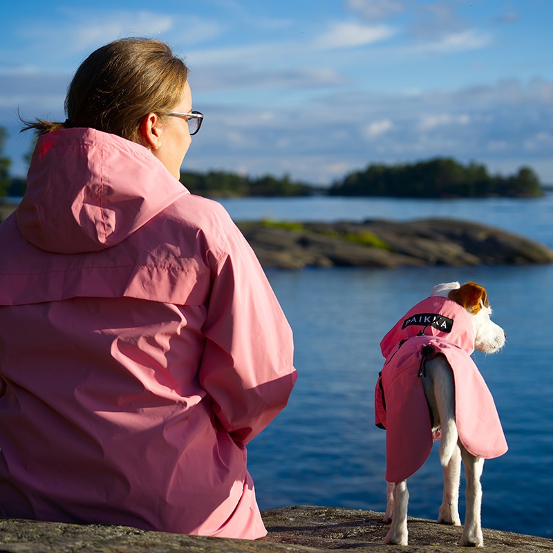 Chubasquero para mujer Visibility Rosa
