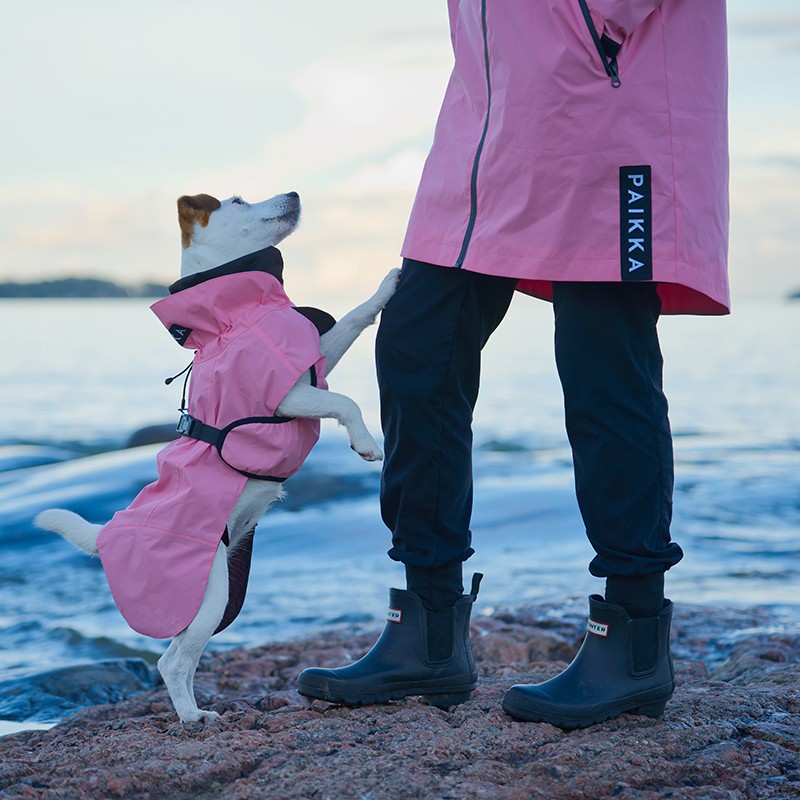 Chubasquero para mujer Visibility Rosa