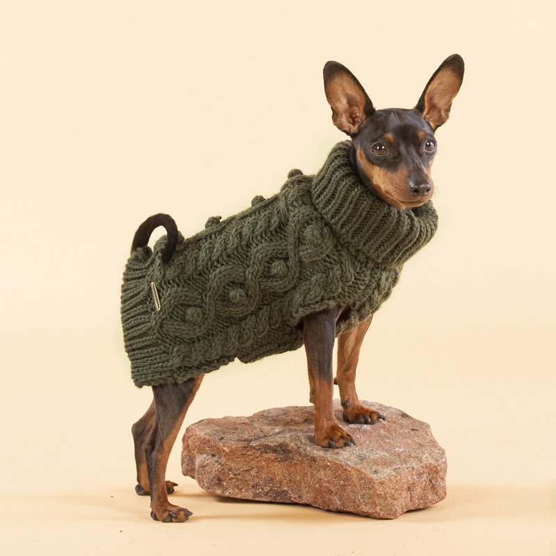 Jersey PAIKKA de lana para perro | Handmade Knit Sweater