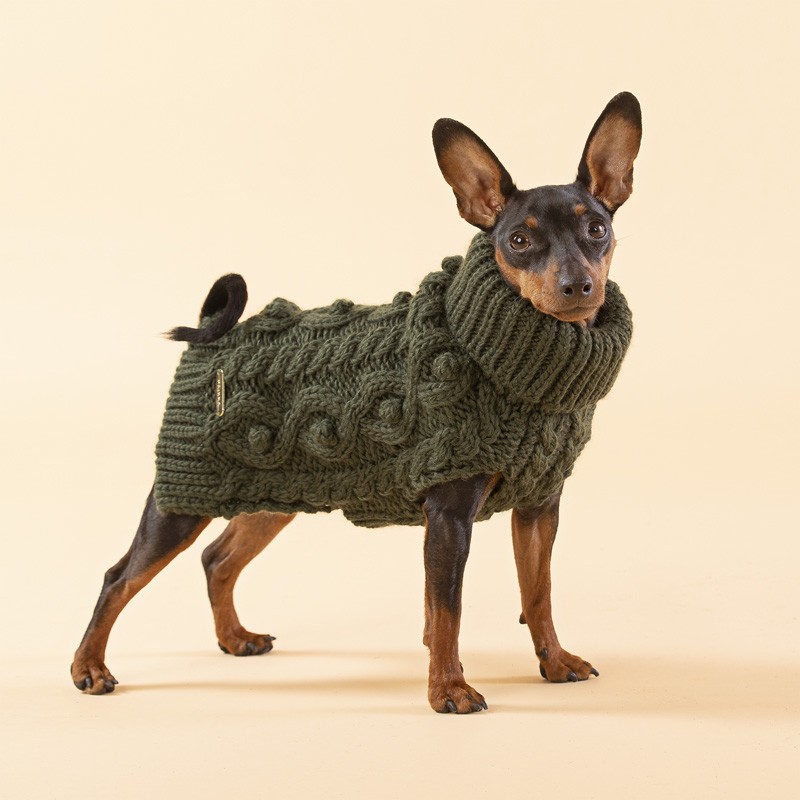 Jersei PAIKKA de llana per a gos | Handmade Knit Sweater