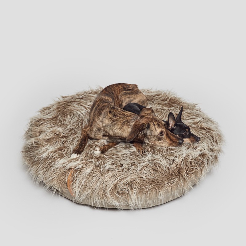 CLOUD7 Yeti: cama redonda y mullida para perro | Smartdog