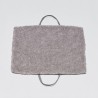 Cama para perro de viaje Tweed color topo