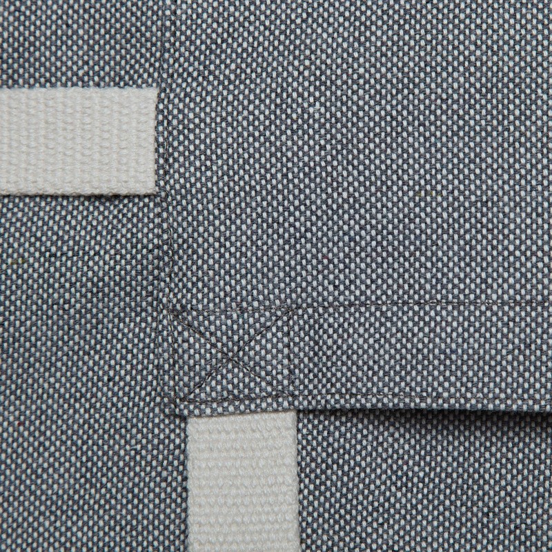 Cama para perro de viaje Tweed color gris
