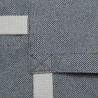 Cama para perro de viaje Tweed color gris